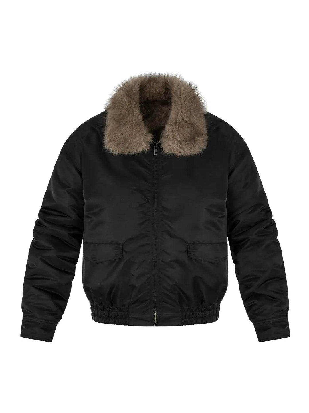ANTIDOTE Fur Collar Bomber Jacket | Face 3 Face