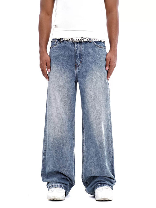 F3F Select Washed High Waisted Baggy Jeans