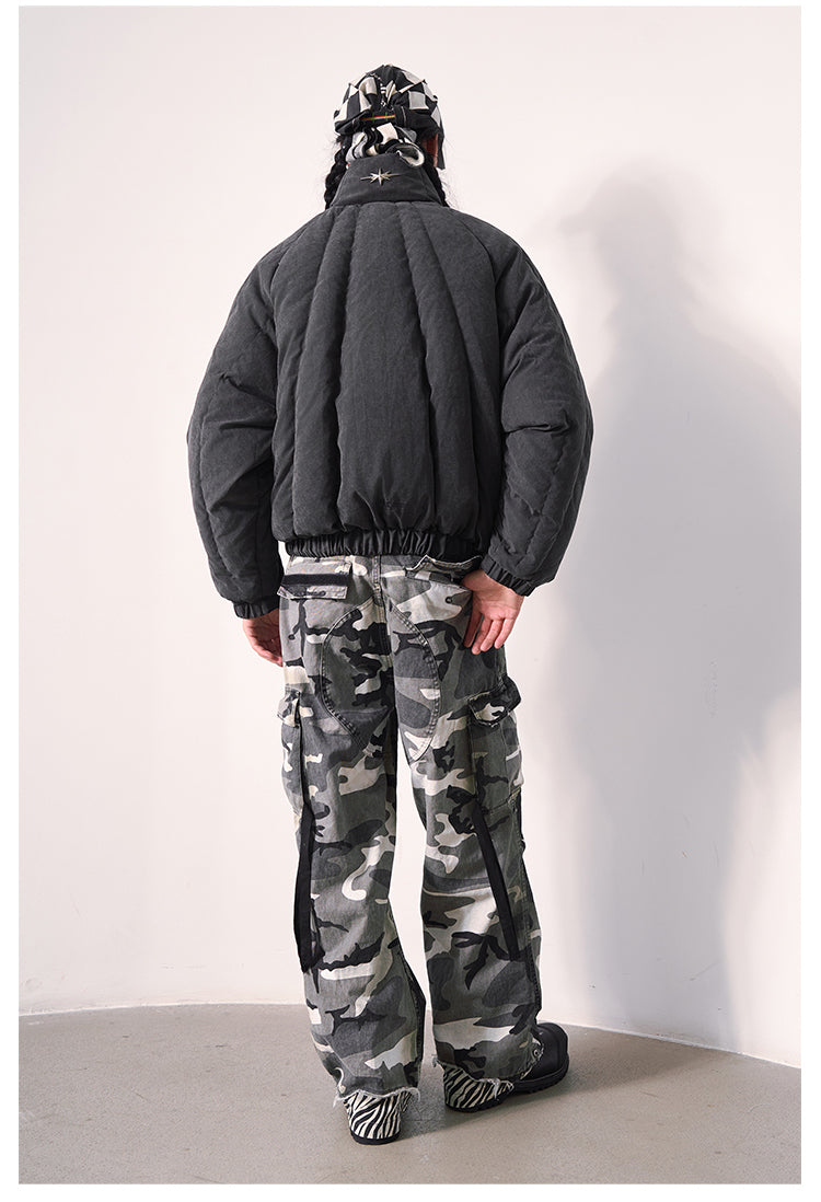 Remedy Metal Stud Down Jacket | Face 3 Face