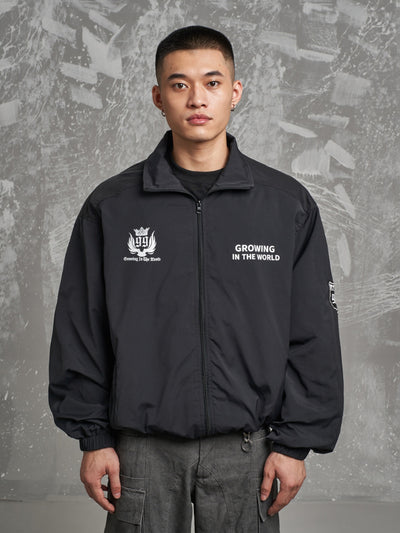 F3F Select Printed Racing Track Jacket | Face 3 Face