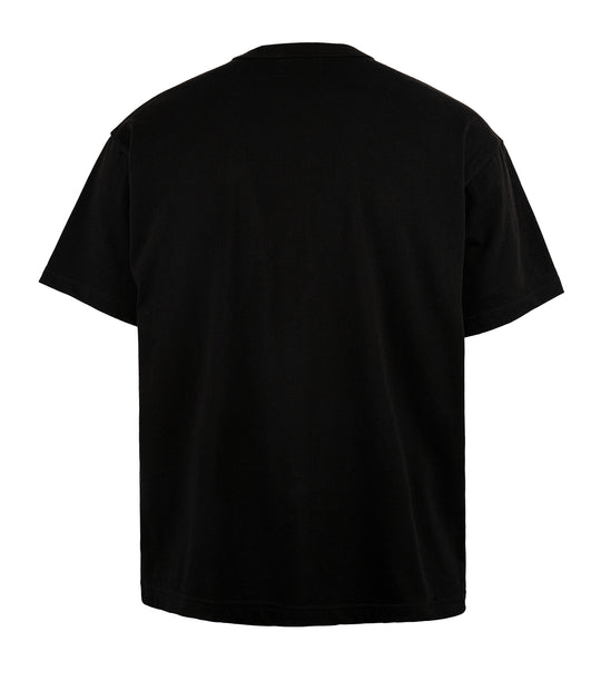 EVILKNIGHT(EK) Tagline Vintage Portrait Printed Tee