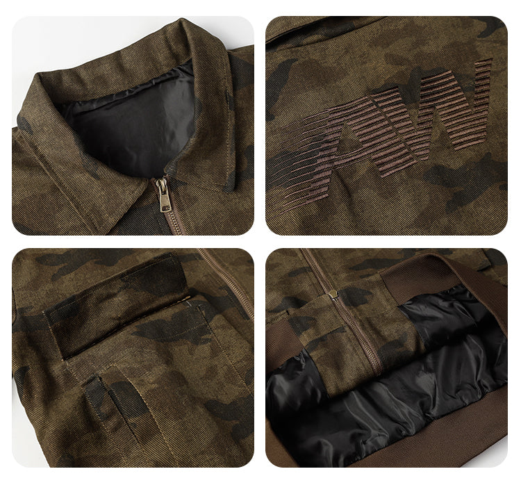 F3F Select Camouflage MA-1 Bomber Jacket | Face 3 Face