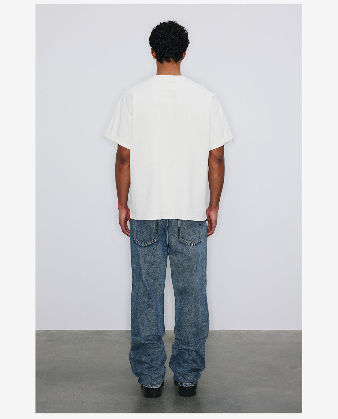 NOVACAM Musical Notes Logo Washed Reverse Stitching Tee | Face 3 Face