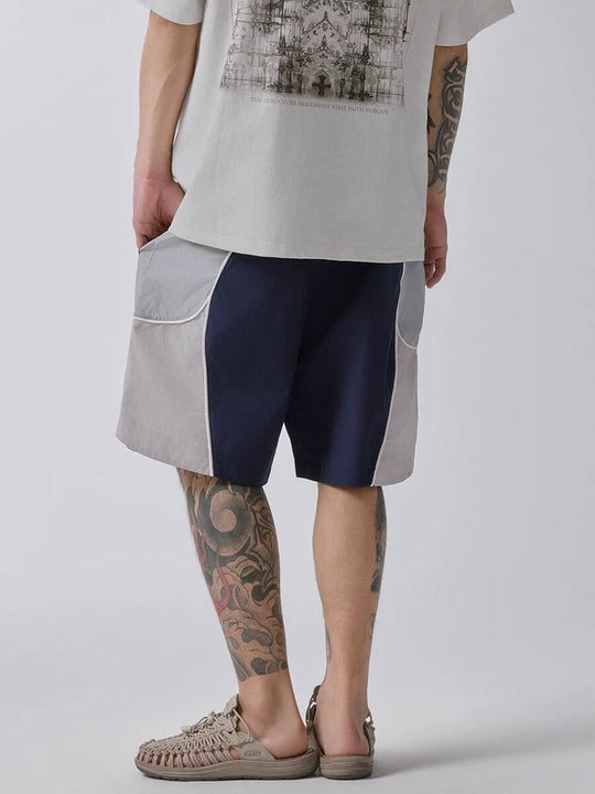 F2CE Color Block Athletic Shorts | Face 3 Face