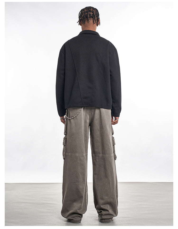 F3F Select Multi 3D Pockets Drawstring Utility Cargo Pants | Face 3 Face