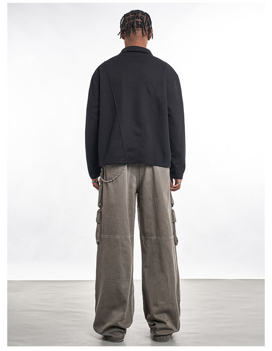 F3F Select Multi 3D Pockets Drawstring Utility Cargo Pants | Face 3 Face