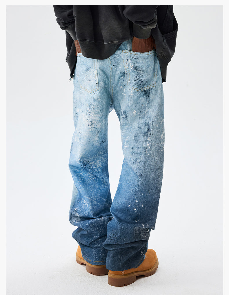 MEDM Chain Digital 3D Printed Baggy Jeans | Face 3 Face