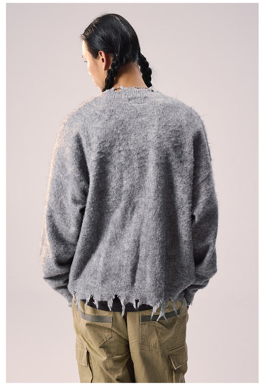 Remedy Distressed Knit Cardigan | Face 3 Face