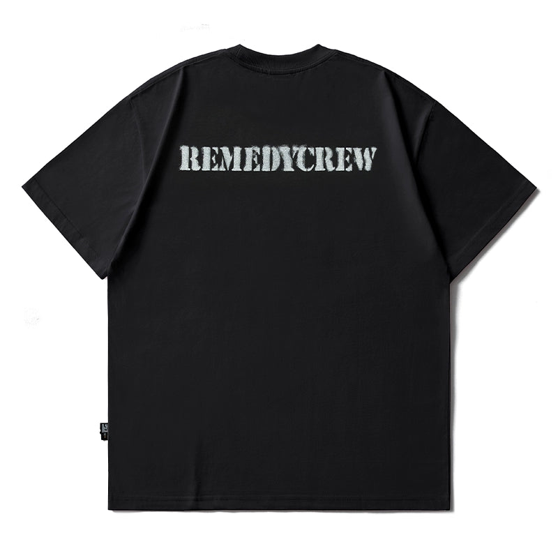 Remedy Military Stencil Print Tee | Face 3 Face