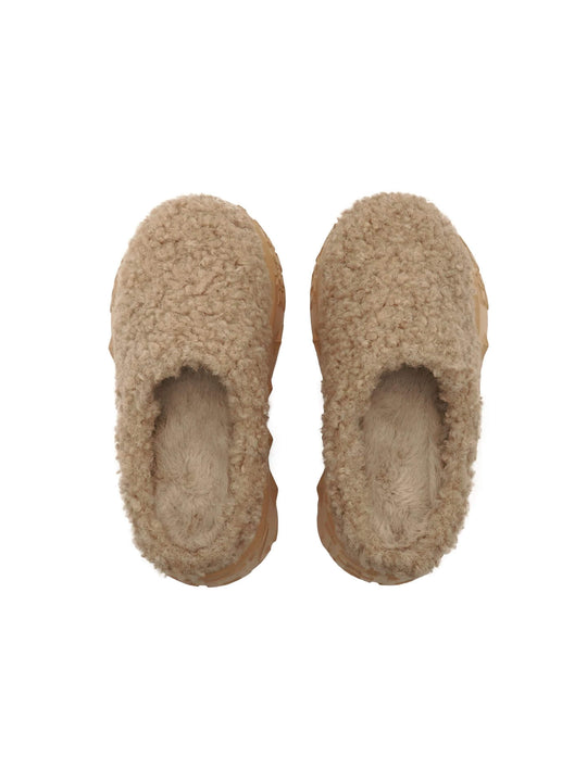 1807 INF-010 Gothic Teddy Chunky Platform Clogs