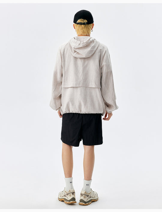 MEDM Lightweight Linen Outdoor Jacket | Face 3 Face