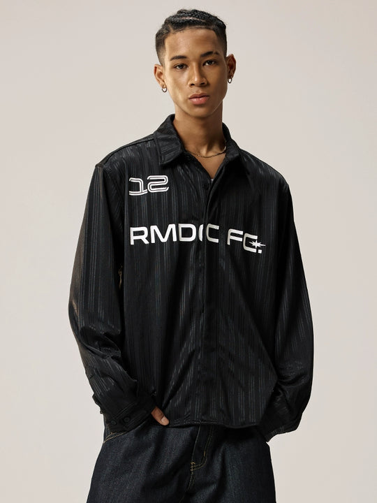 Remedy Silk Striped Long Sleeve Shirt | Face 3 Face