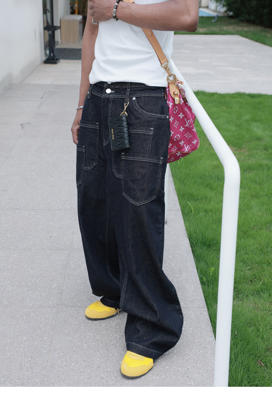 STEEPC Double Waist Structured Multi Pocket Jeans | Face 3 Face