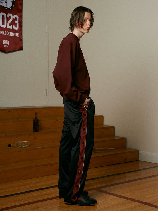 SOD Co. Velvet Snap Track Pants | Face 3 Face