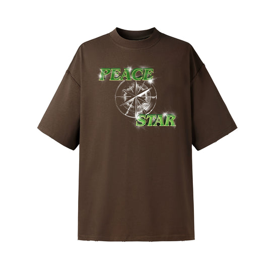 NOVACAM Master Customized Vintage Printed Destroyed Tee | Face 3 Face