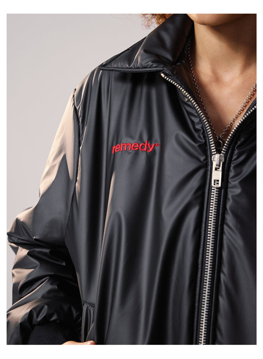 Remedy Number Patch Embroidered MA-1 Bomber Jacket | Face 3 Face