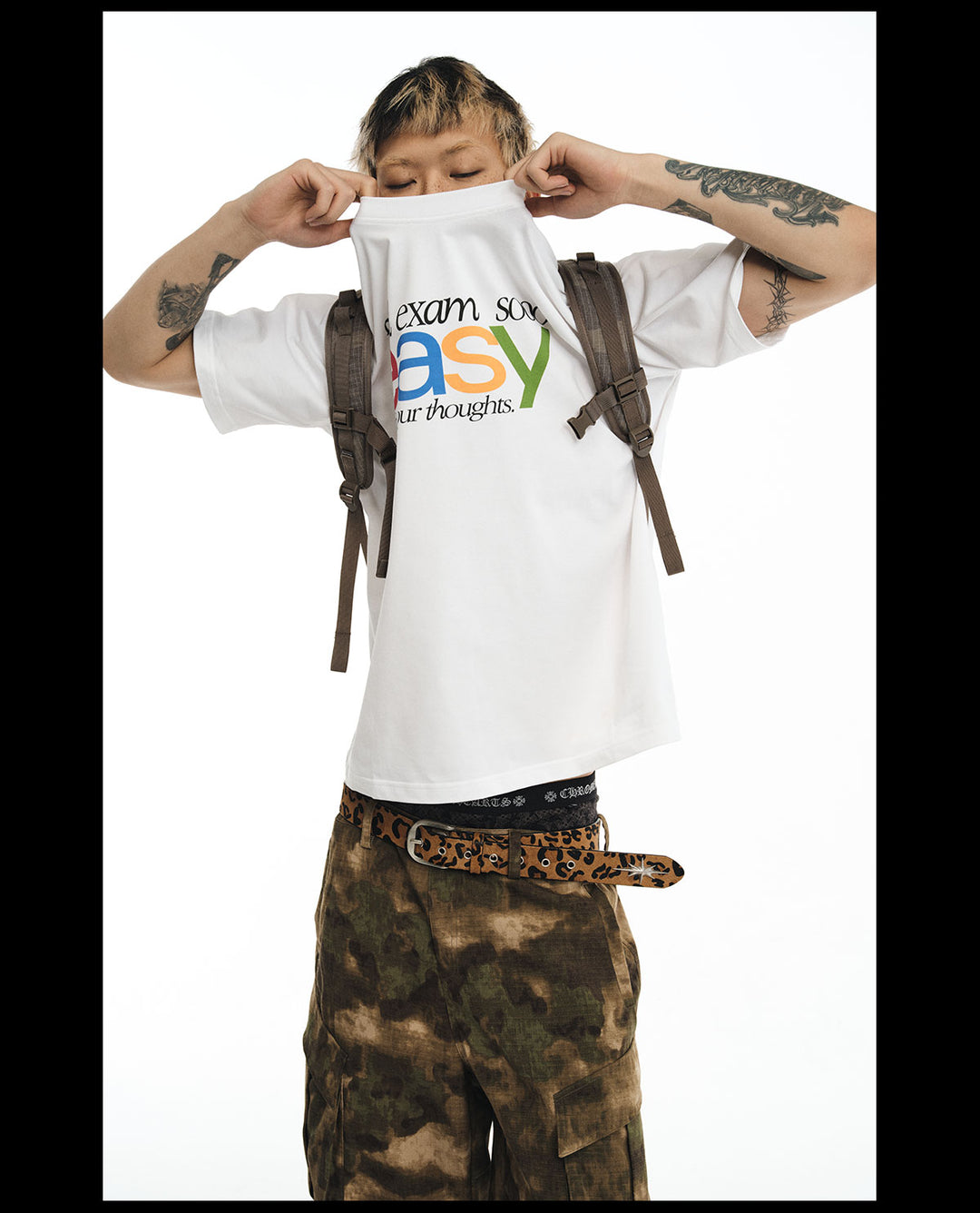 NOVACAM Camouflage Multi-Pocket Baggy Cargo Shorts | Face 3 Face
