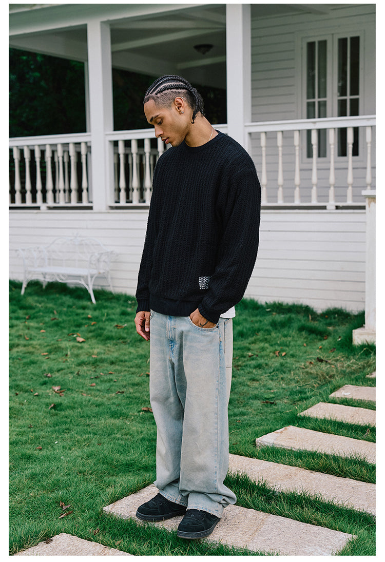 Remedy Double Layer Knit Sweater | Face 3 Face