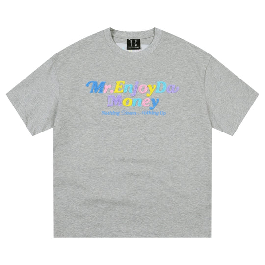MEDM Multicolor Terry Embroidery Tee | Face 3 Face