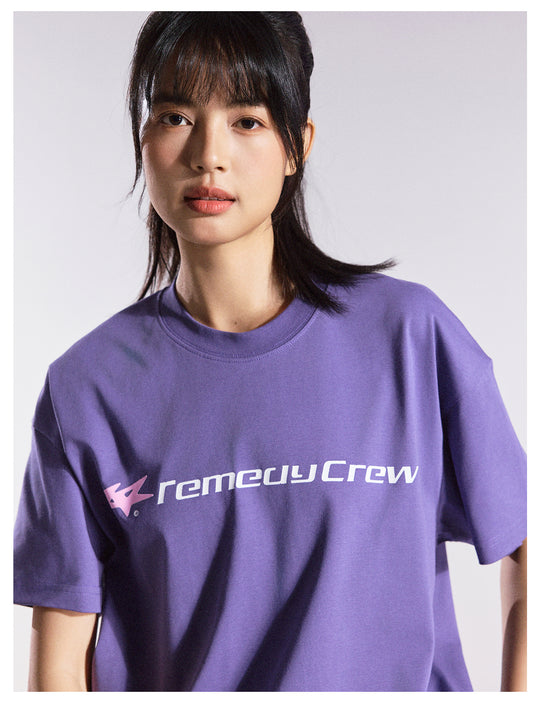 Remedy Gradient Logo Print Tee | Face 3 Face