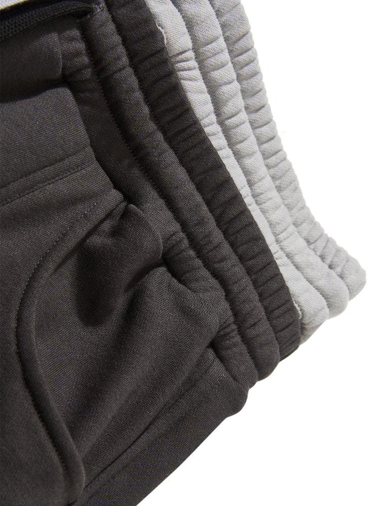 BLIND NO PLAN Double-Waisted Pinch Pleat Sweatpants | Face 3 Face