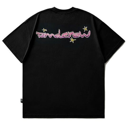 Remedy Cool Touch Cracked Star Logo Print Tee | Face 3 Face