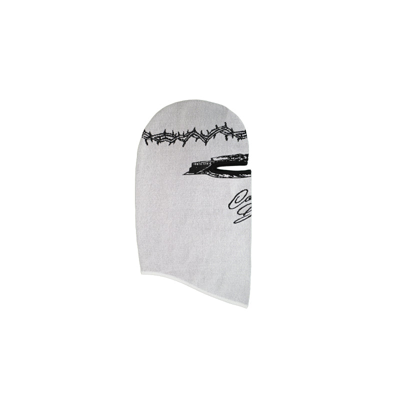 TGFCLUB x SNOWMAKER Crown of Thorns Knit Face Mask | Face 3 Face