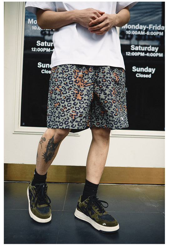 Remedy Animal Print Quick Dry Nylon Shorts | Face 3 Face