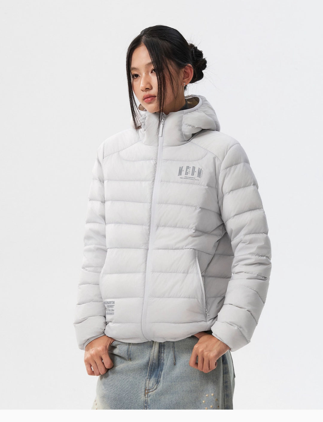 MEDM Waterproof Lightweight Hooded Down Jacket | Face 3 Face