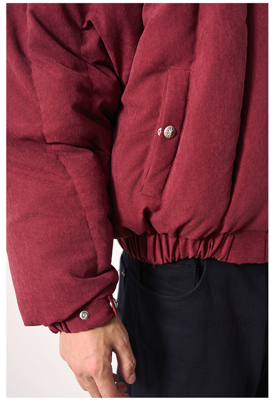 Remedy Metal Stud Down Jacket | Face 3 Face