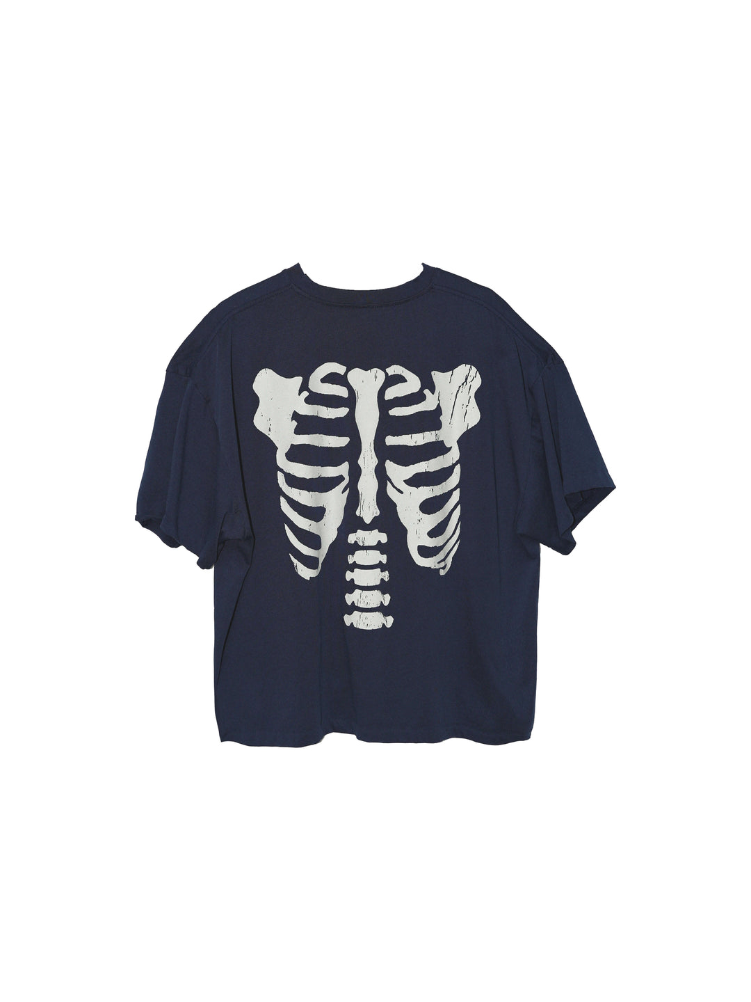 LIBERAFIT Vintage Poster and Skeleton Print Graphic Tee | Face 3 Face