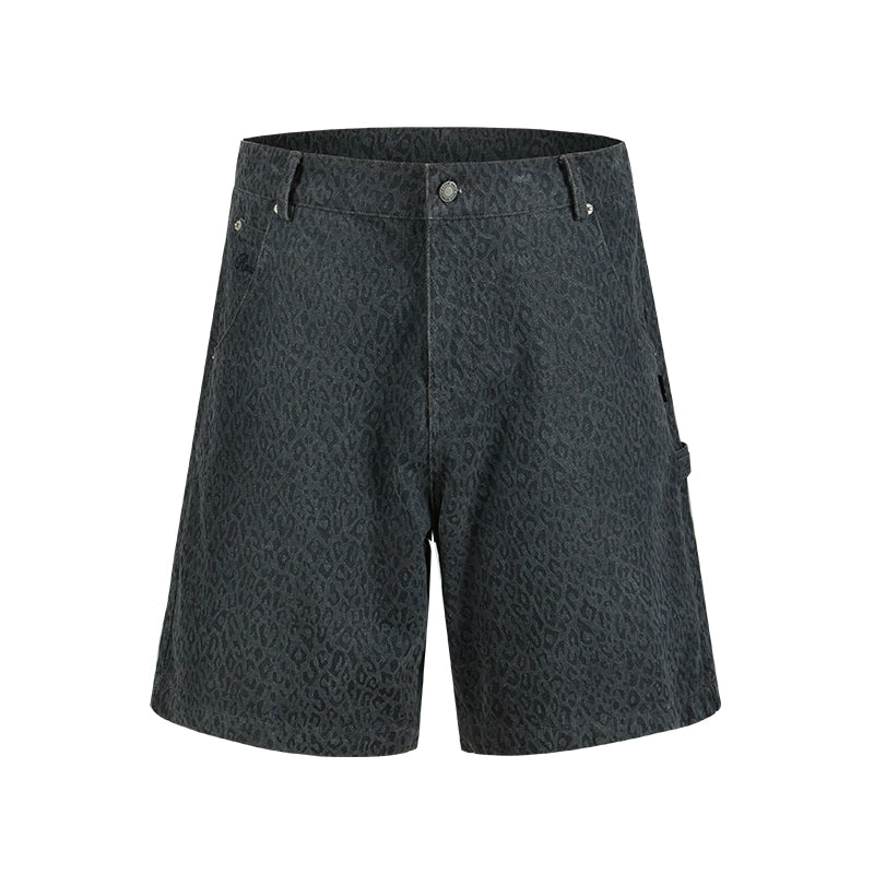 Remedy Leopard Work Painter Shorts | Face 3 Face