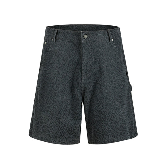 Remedy Leopard Work Painter Shorts | Face 3 Face