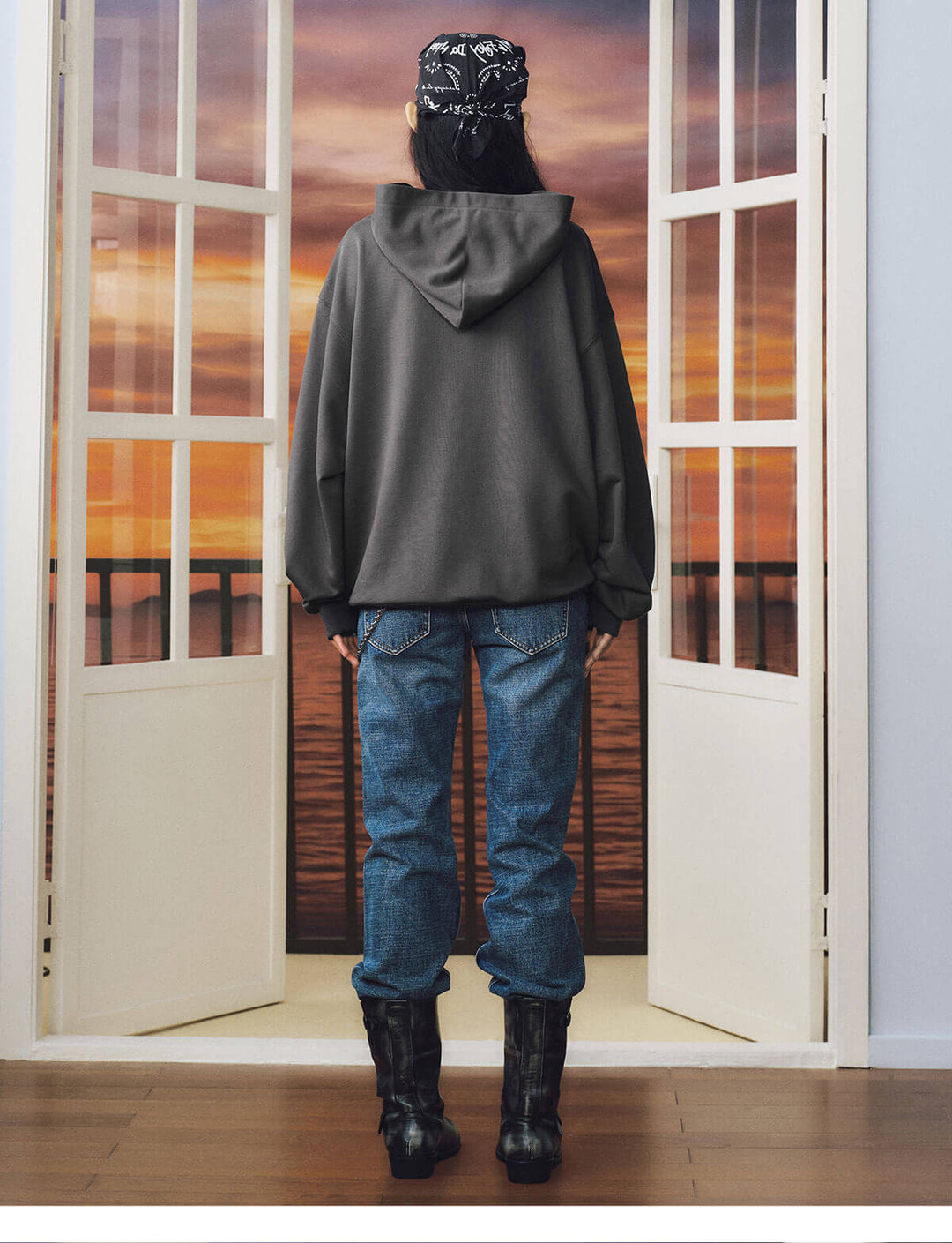 MEDM Jewelry Graphic Print Hoodie | Face 3 Face