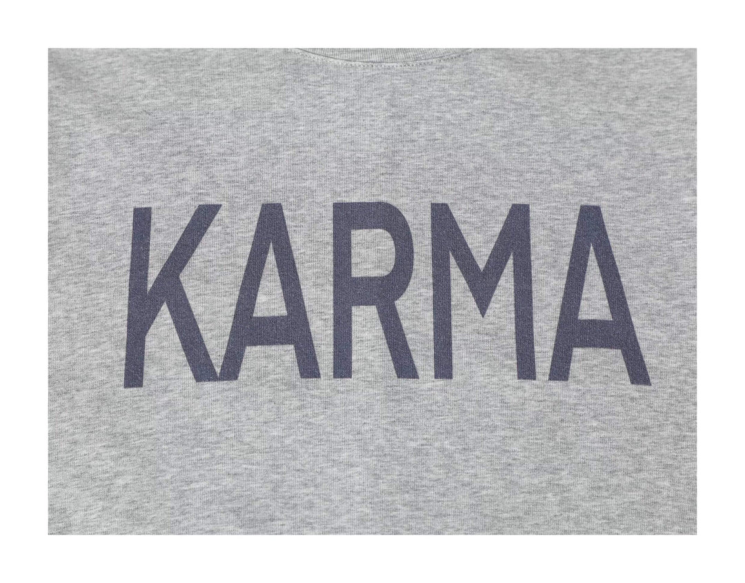 KARMANISTIC Logo Print Slim Fit Long Sleeve Tee | Face 3 Face
