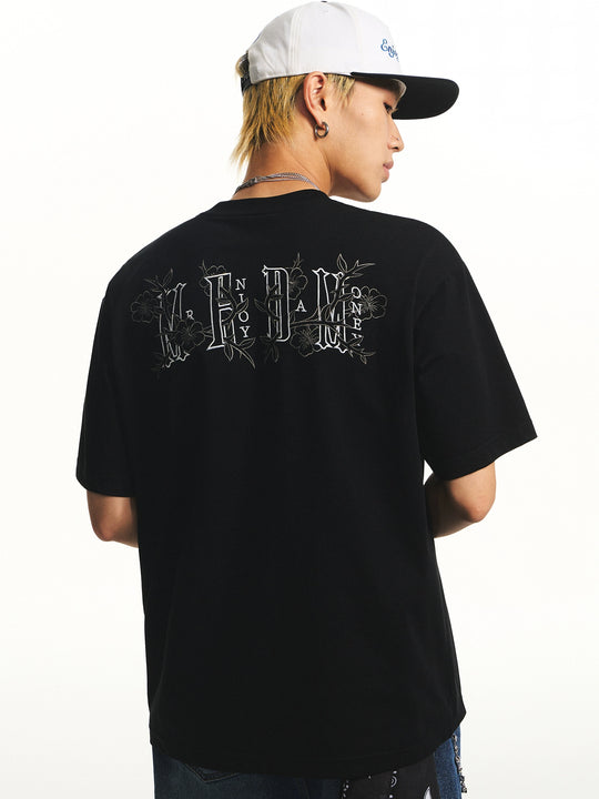 MEDM UV Resistant Flower Logo Tee | Face 3 Face