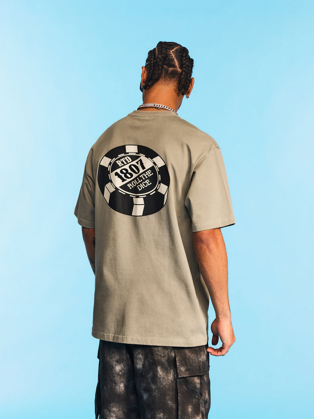 1807 Roll The Dice Chip Print Tee | Face 3 Face