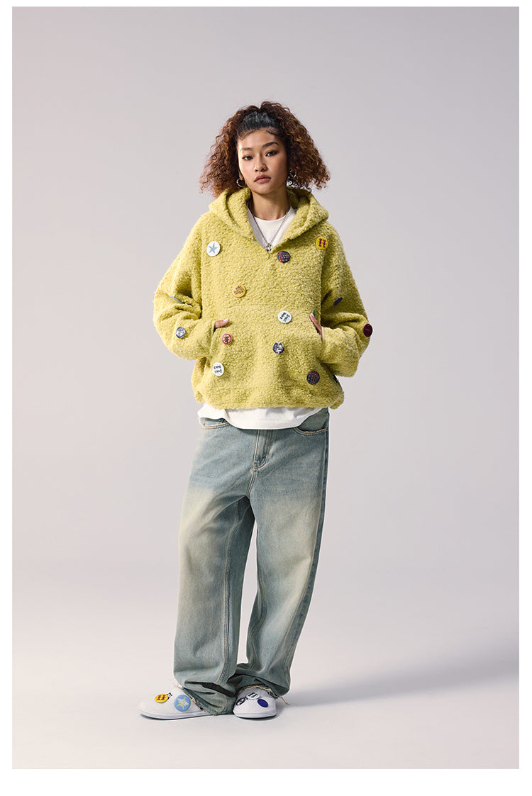 Remedy Sherpa Fleece Half Zip Hoodie | Face 3 Face