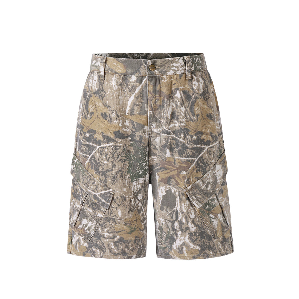 NOVACAM Tree Camouflage Work Baggy Shorts | Face 3 Face