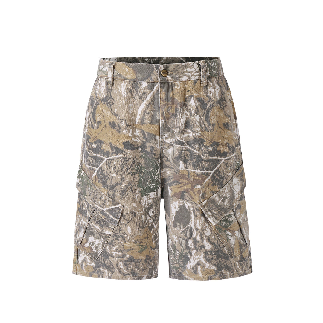 NOVACAM Tree Camouflage Work Baggy Shorts | Face 3 Face