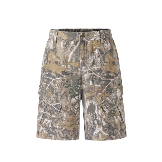 NOVACAM Tree Camouflage Work Baggy Shorts | Face 3 Face