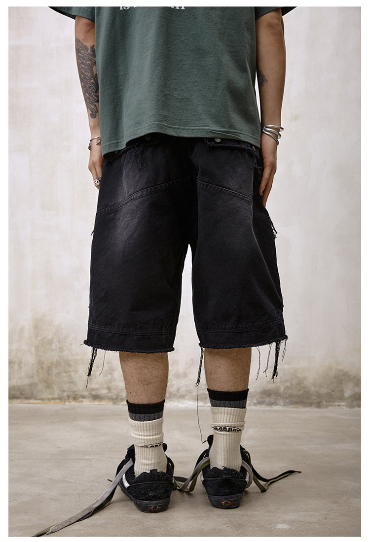 Remedy Washed Work Pocket Shorts | Face 3 Face