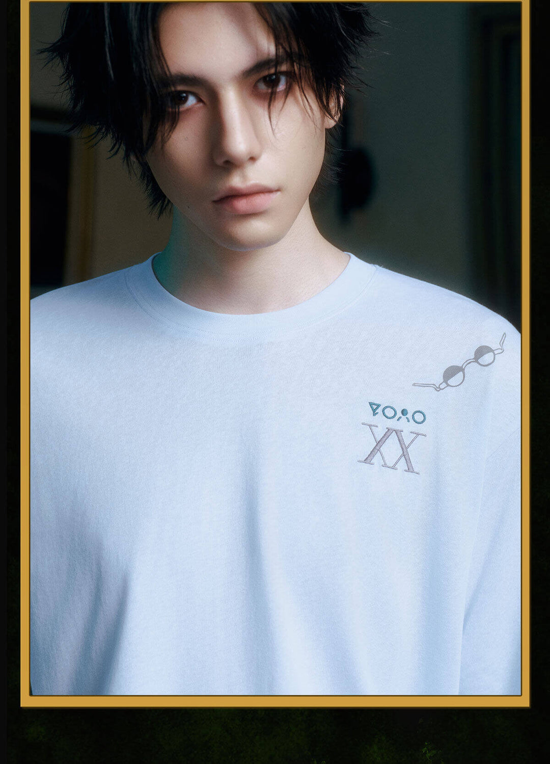 MEDM × HUNTER×HUNTER Character Monologue Print Long Sleeve Tee | Face 3 Face