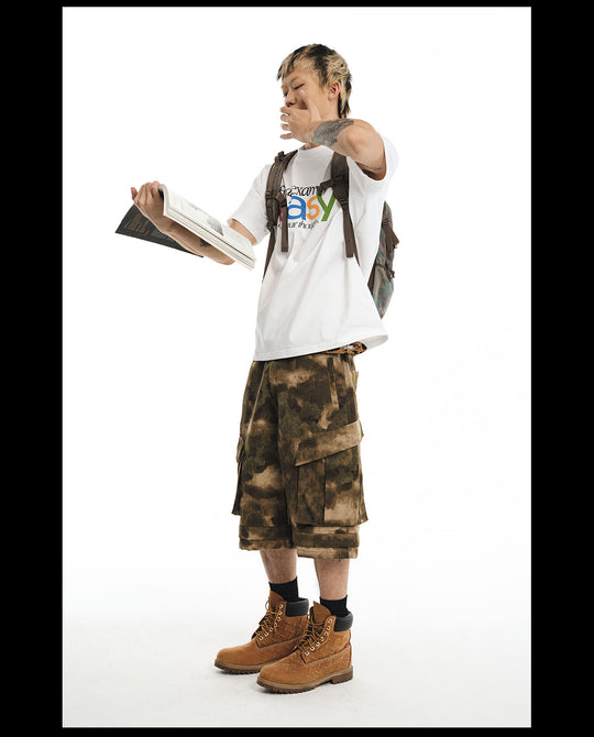 NOVACAM easy Letters Print Tee | Face 3 Face