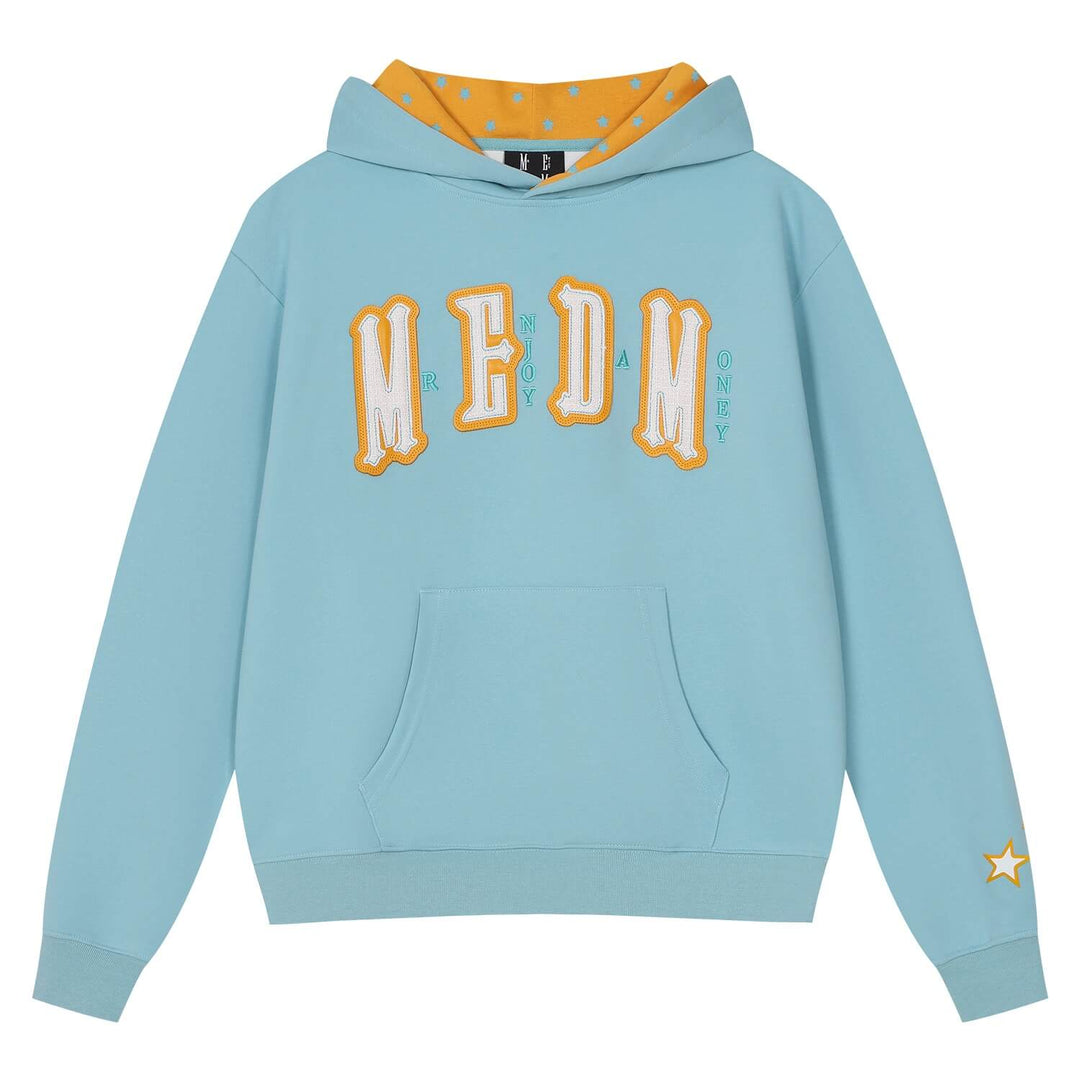 MEDM Star Hood Lining Logo Patch Hoodie | Face 3 Face
