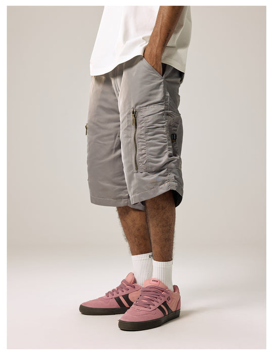 Remedy Multi Pocket Nylon Work Cargo Shorts | Face 3 Face
