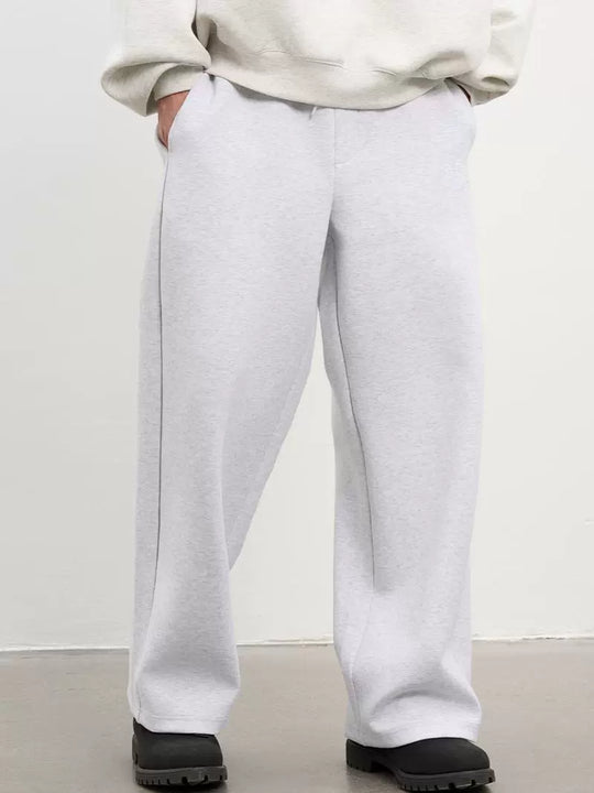 AFGK Basic Logo Draped Straight Sweatpants | Face 3 Face