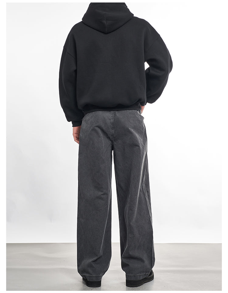 F3F Select Patch Pocket Waist Pull Ring Work Pants | Face 3 Face