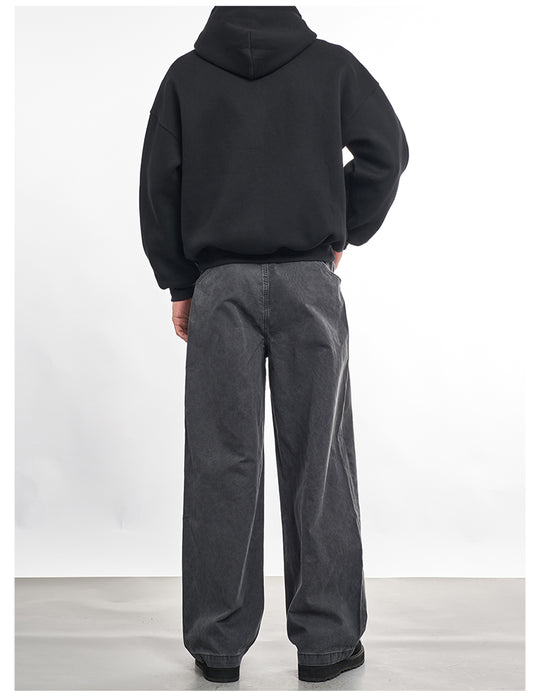 F3F Select Patch Pocket Waist Pull Ring Work Pants | Face 3 Face