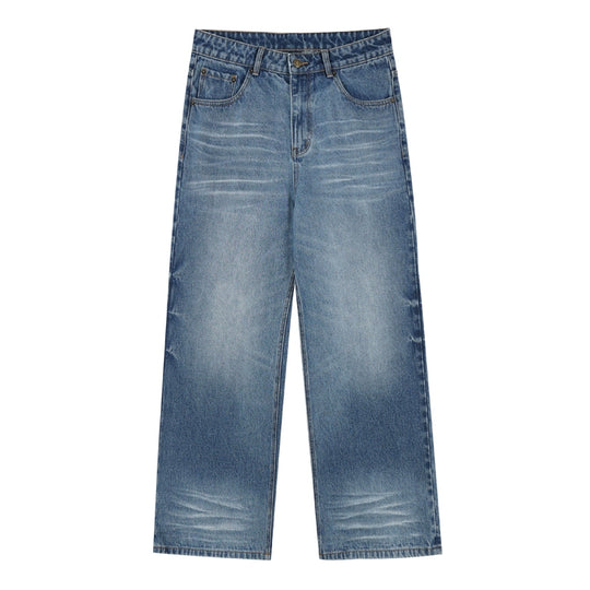 MEDM Dirty Wash Baggy Jeans | Face 3 Face